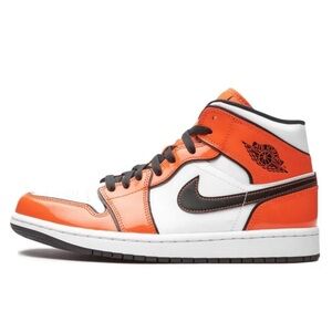 Air Jordan 1 SE Mid Turf Orange, men’s size 13